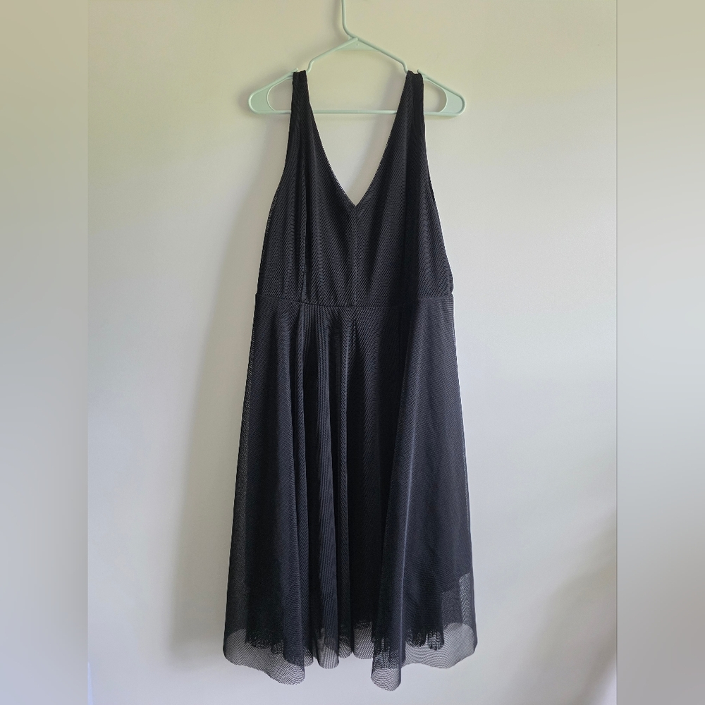 Torrid Black Net Lace Dress Size 20
